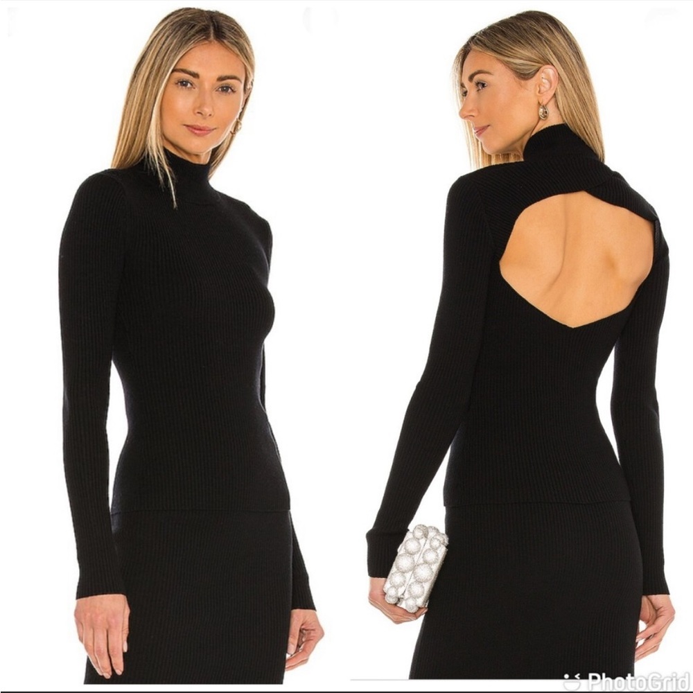 NWT Camila Coelho Seala Sweater in black